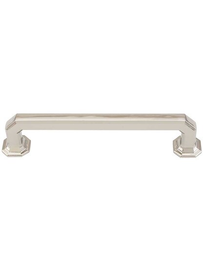 Emerald Drawer Pull - 7 inch Center-to-Center in Polished Nickel.